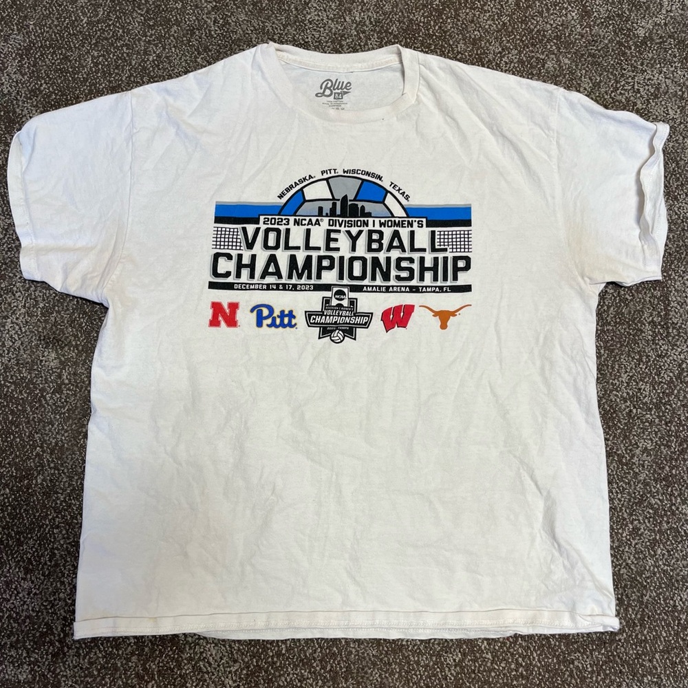 NCAA Volleyball Championship White T-Shirt